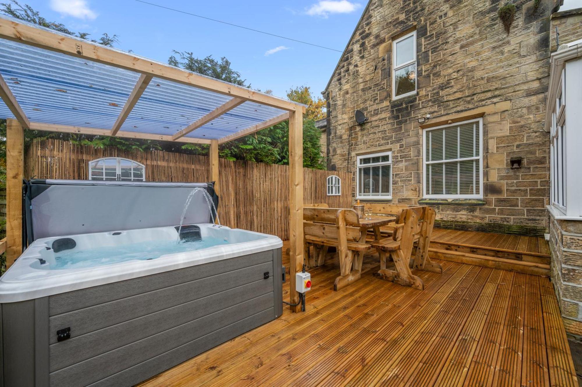 Villa Relax At Little Hawkcliffe Steeton Exterior foto